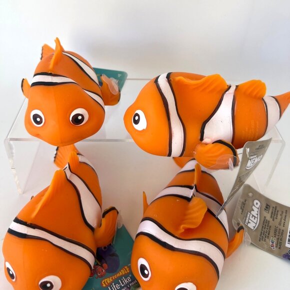 Nemo Squishy Toy Stress Reliever Fidget Fish Toy Set - Picture 4 of 11